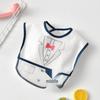 Waterproof Baby Drool Bib with Pocket - Wash-Free Design
