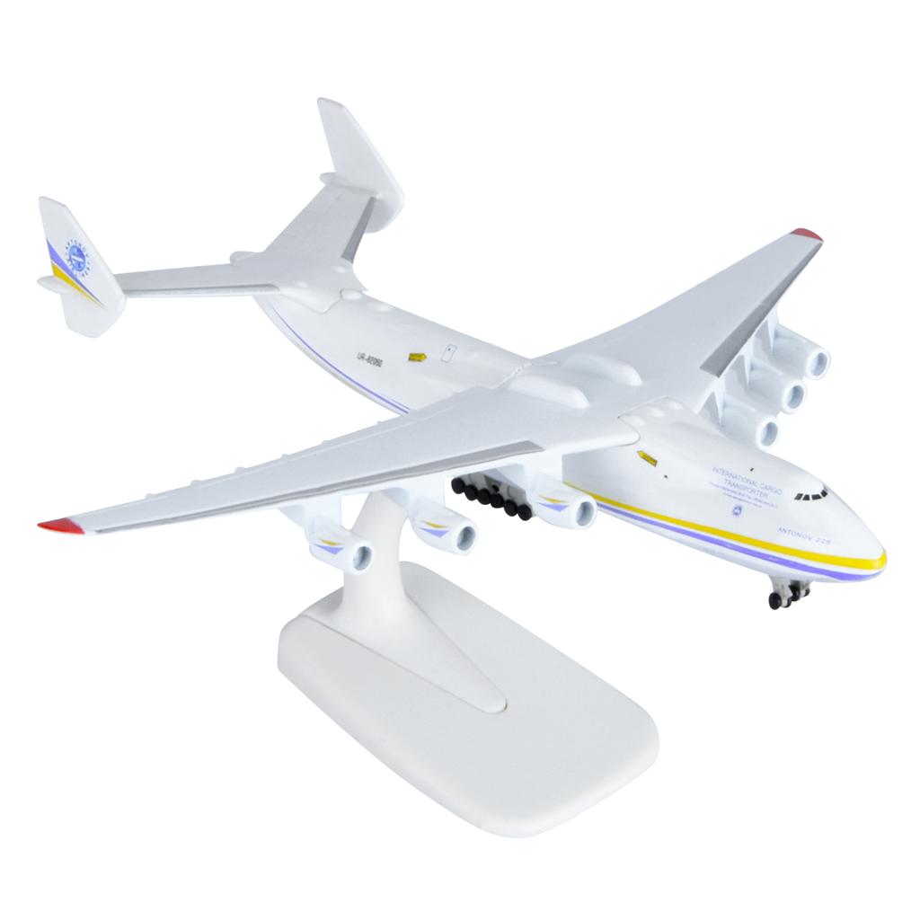 Soviet Union An-225 Mriya Transport aircraft model with Display Stand Alloy1:400 Scale 20cm Plane Diecast Model For Decoration