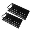 2PCS Magnetic Spice Rack for Refrigerator Carbon Steel Space Saving Spice   Magnetic Shelf for Kitchen Jars Seasoning Bottles