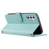For Samsung Galaxy A54 5G Leather Case with Straps Wallet Rhombus Grid Phone Cover