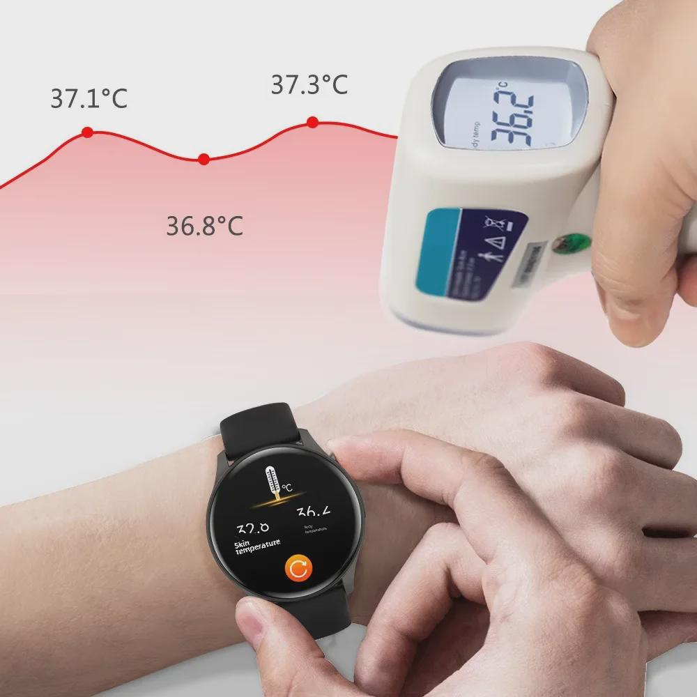 Temu Smartwatch ZW60: Herzfrequenz, Gesundheitsmonitor, Bluetooth-Anruf, runder Bildschirm, Fitnessarmband für Damen