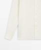 Masimodutti 100% Linen Stand Collar Shirt