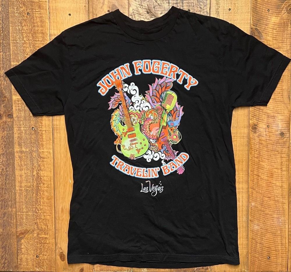 New John Fogerty Travelin039 Band Gift For Fans Unisex S-5XL Shirt SS1281 Unisex T-Shirt S