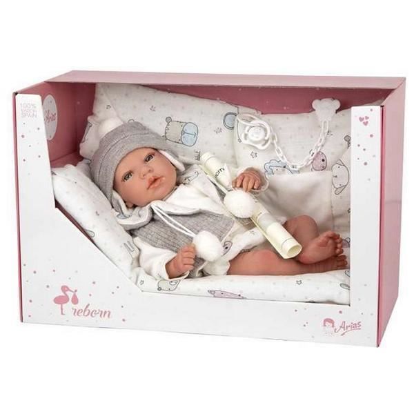Poupée Nouveaux-nés - Arias - Vega - 40 Cm - Accessoires Inclus - Pour Enfants De 3 Ans Et Plus
