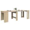 Dining Table 240 x 85 x 75 cm Particleboard Sonoma Oak