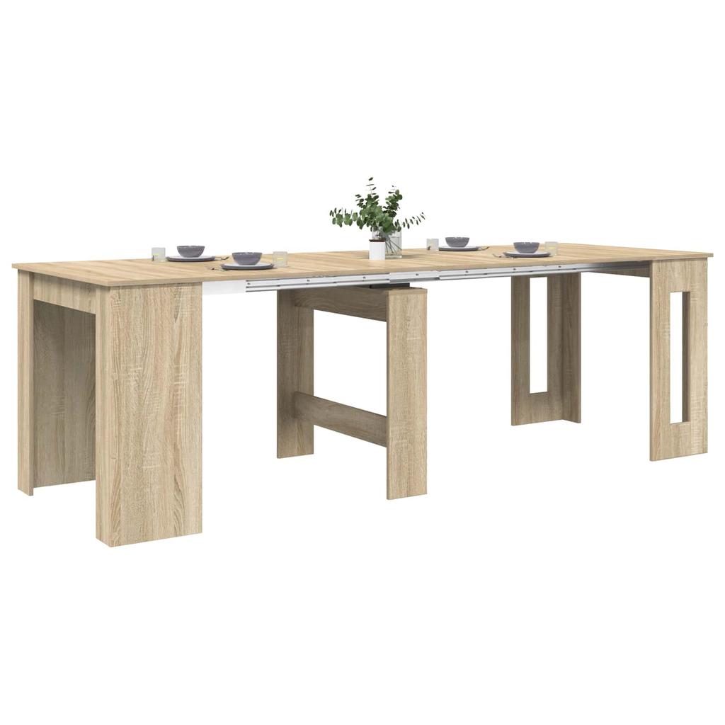 Dining Table 240 x 85 x 75 cm Particleboard Sonoma Oak