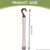 20PCS 42CM Flower Pots Hanging Plant Pots Hanger Hook Basin Hanger Garden Basket Holder Hanging Chains Garden Accessories