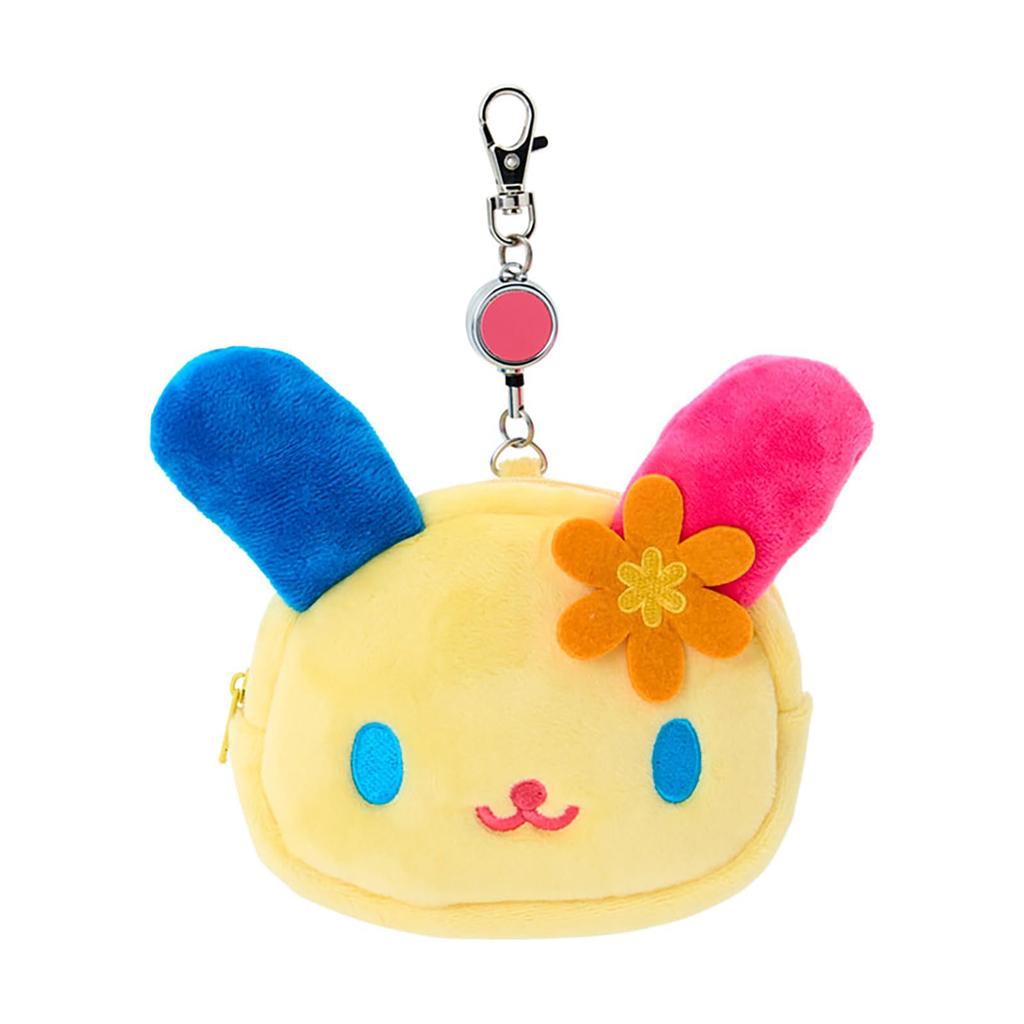 Sanrio Pass Case Pouch Usahana Suitable for Ages 15 and Up Item 009911 Face-Shaped & - (Rabbit & Hana) - - No.