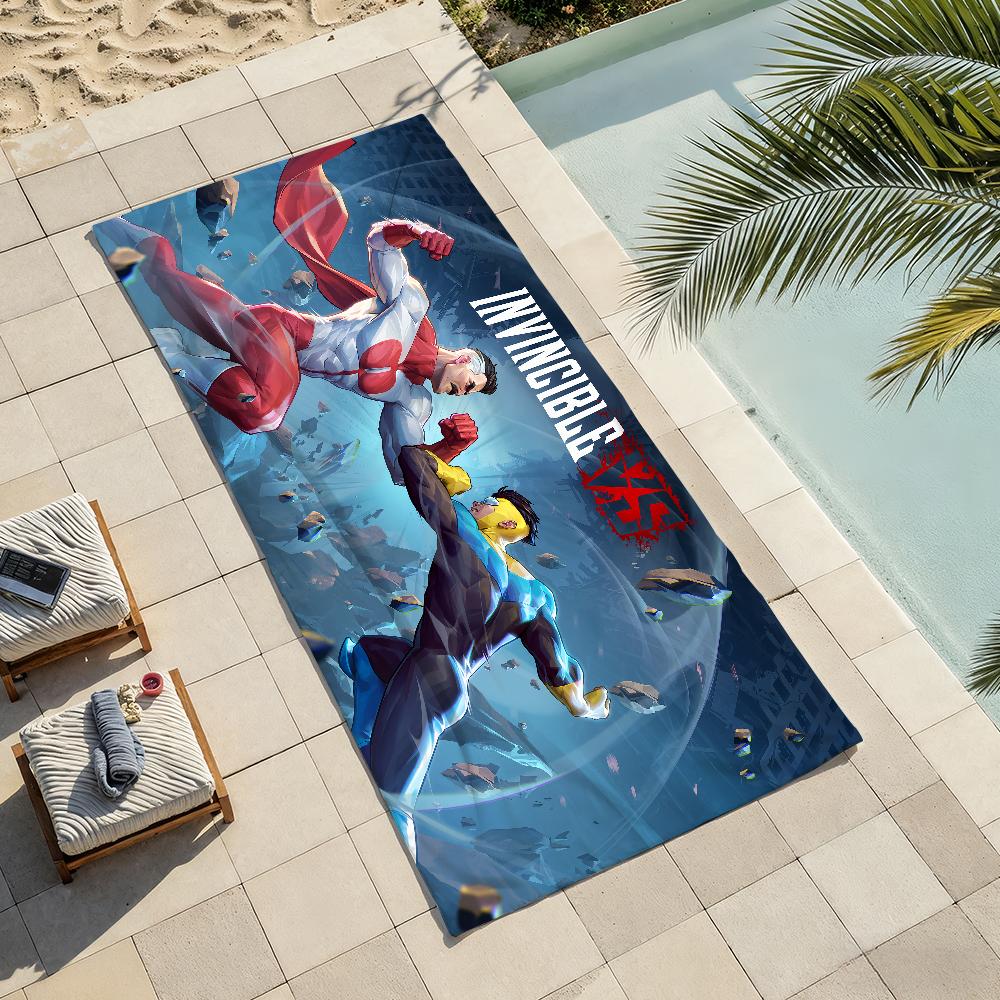 Classic I-Invincible VS Cool Towel Shower Sauna Travel Spa Quick Dry Gym Accessories Soft Large Beach Towels