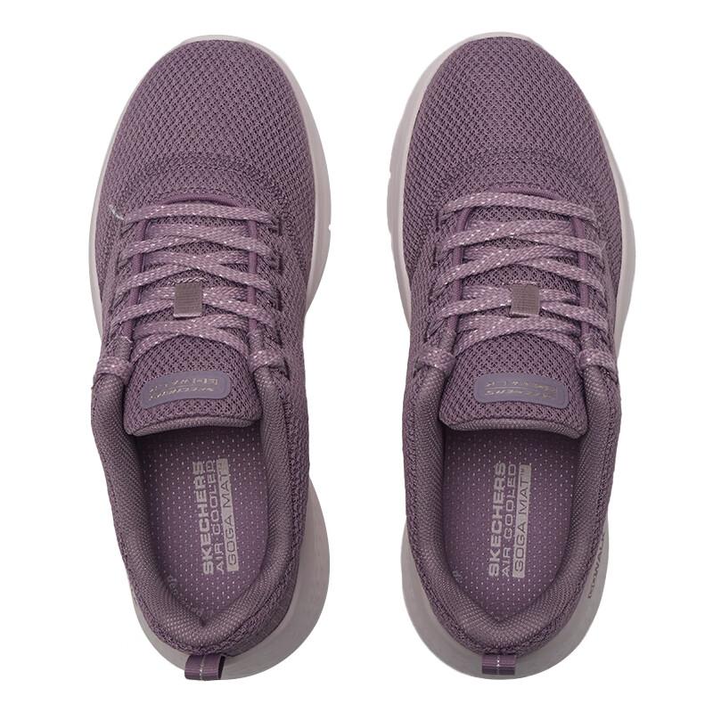 Skechers Go Walk Flex - Adena Comfortable Versatile Shock Absorbing Durable Breathable Low Top Running Shoes Women Sneaker Purple 125519-MVE