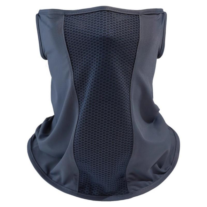 Oddychające Ochronne Kominiki na Szyję Regulowana Osłona Przeciwsłoneczna na Twarz do Biegania Kempingu Motocykli