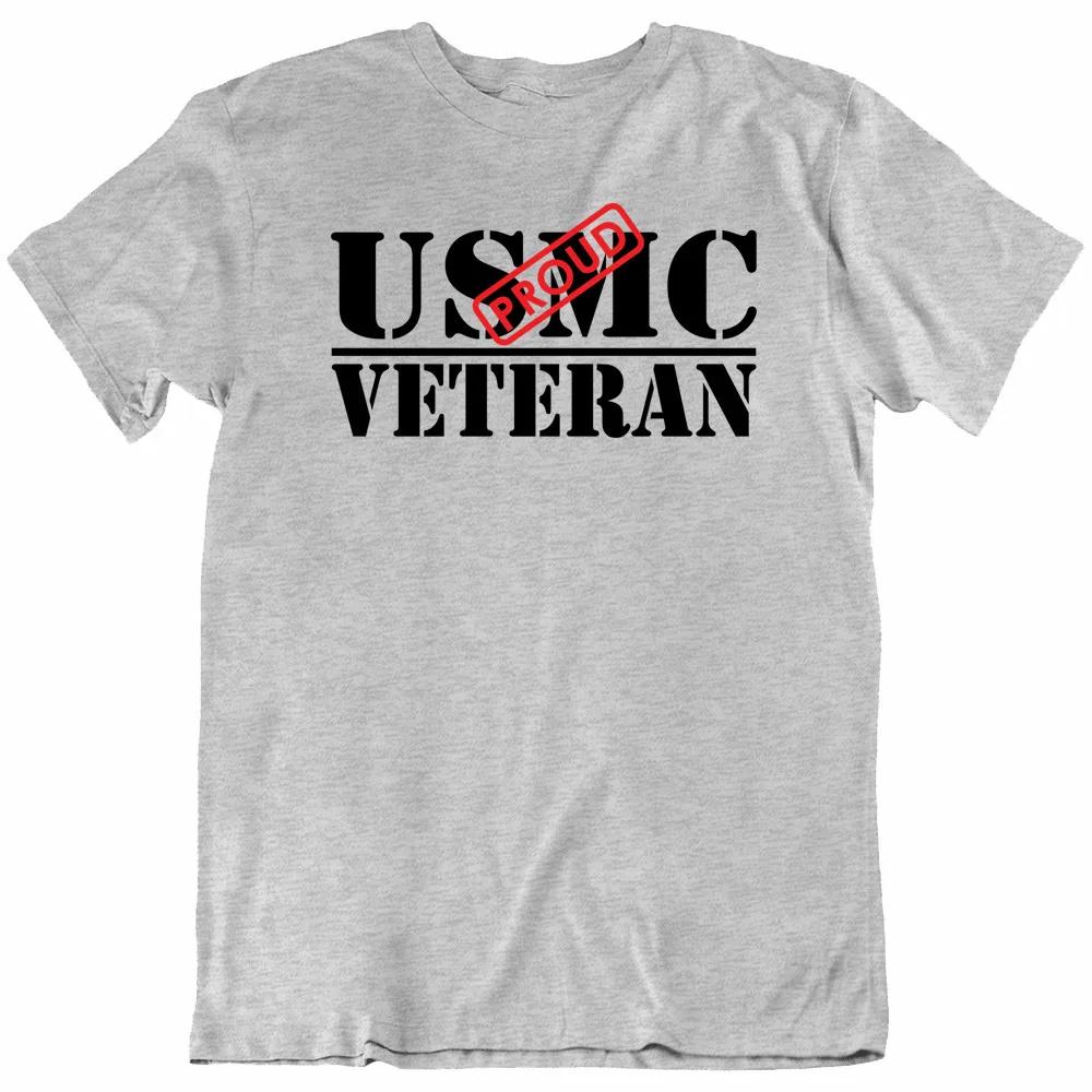 

US Marine Corps Veteran Proud USMC Military TShirt 100 Cotton ONeck Summer Short Sleeve Casual Mens Tshirt Size S3XL S