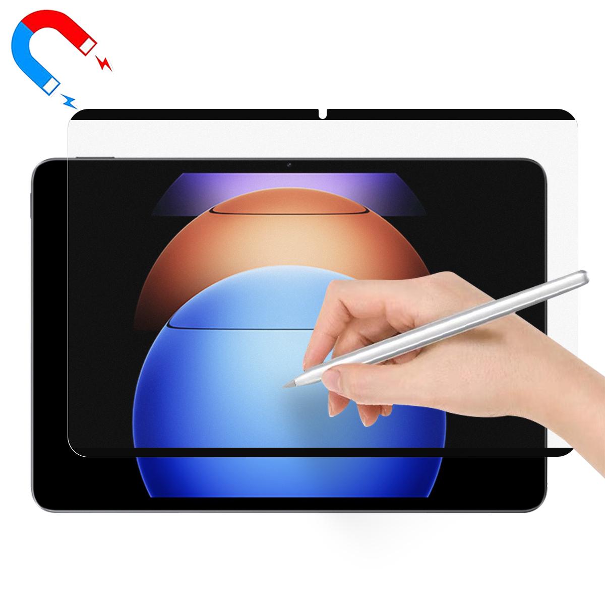 

Для Xiaomi Pad 6S Pro 12.4 Магнітна захисна плівка на екран ПЕТ Вибухозахищена Плівка проти відбитків пальців