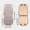 12V Heated Car Seat Cushion Cover Lamb Wool Car Cover Seat Warmer Winter Household Cushion Universal Car Accessories for