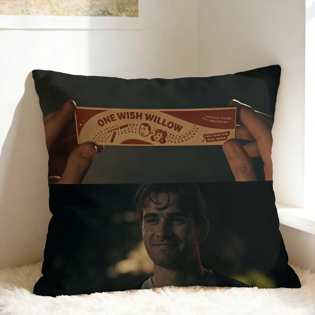 O-Obsession Movie Pillow Cover Kawaii Pillow Case For Sofa Couch Bed Living Room Comfy Cushion Cover Gift