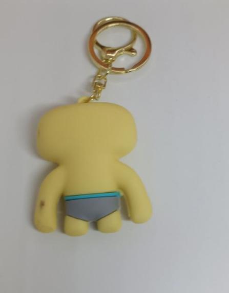 Брелок Фуглер Fuggler лимонный фигурка игрушка для ключей, рюкзака, сумки 5 см