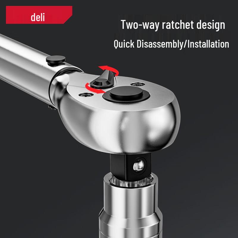 Deli Heavy-Duty Preset Torque Wrench