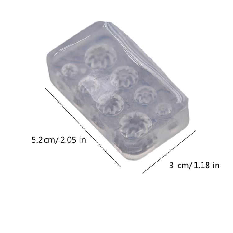 Food Play Miniature Silicone Mold DIY Small Pudding Molds for Crafting Baking