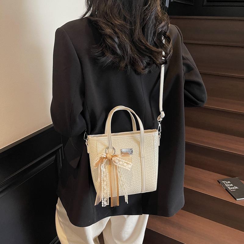 Summer new versatile shoulder messenger bag small bag women's handbag bucket bag