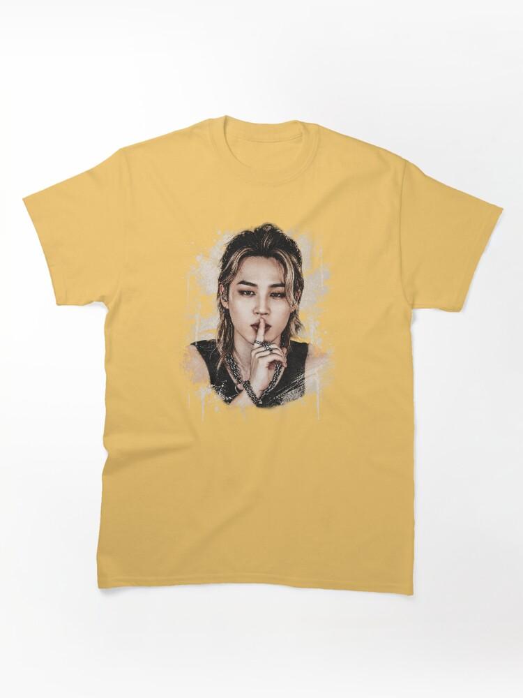 South Park BTS Jimin Ticho Vintage Grunge Grafické Klasické Unisex Tričko