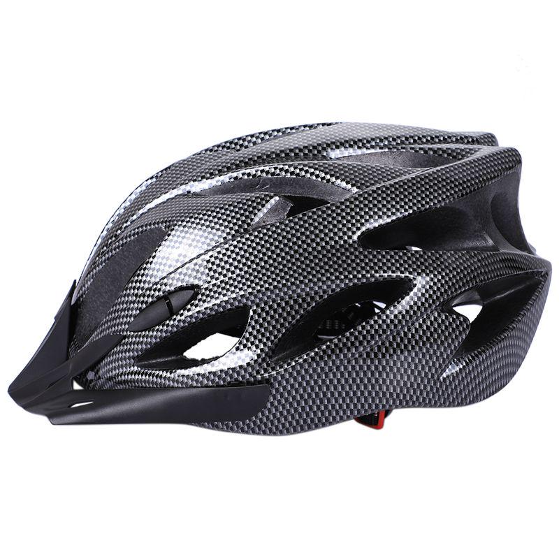Carbon Bicycle Helmet Bike MTB Cycling Adult Adjustable Unisex Safety Helme