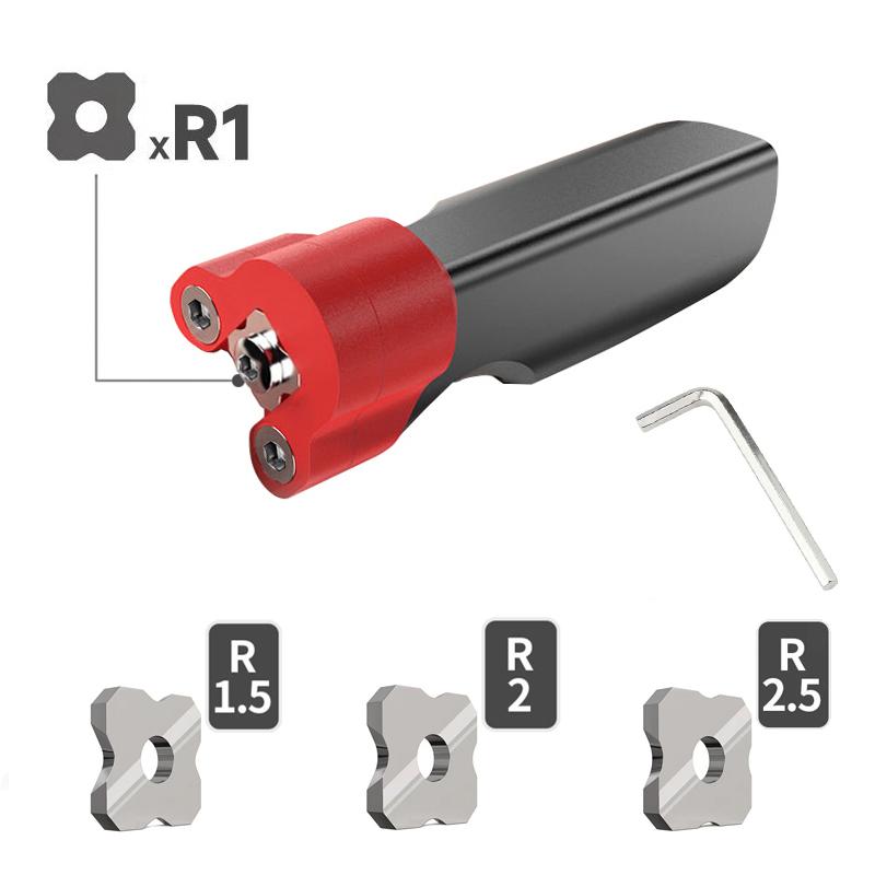 Woodworking Edge Trimming Knife Corner Manual Planer Blade Hand Tools Wood Deburring Chamfering Fillet Scraper