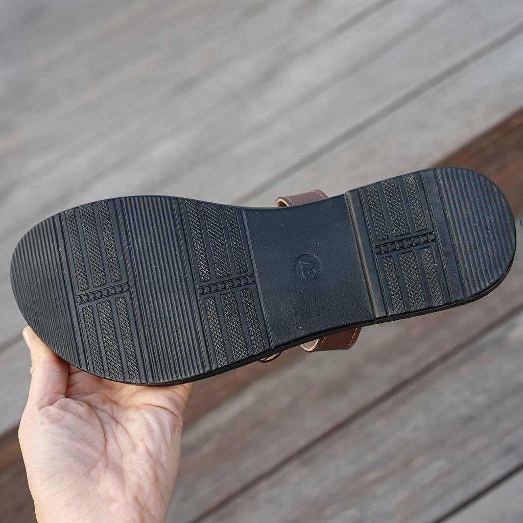 Women's Summer Beach Sandals with Flat Soles