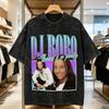 Couple T Shirt DJ Bobo Washed T Shirts Harajuku Eurodance Summer Tees Awesome Pattern Cotton Tops Dropshipping