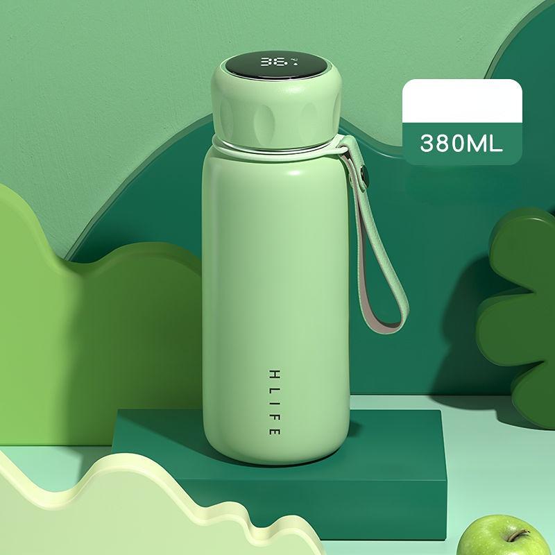 Portable Water Cup Thermos Cup 380ml Vacuum Flasks Portable Stainless Steel Thermos Cup Water Bottle Travel Tea Mug Office Thermos Cup