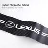 Pro Lexus F SPORT ES RX NX LS UX LM LX GX LC RZ IS CT GS RC HS S 5ks Samolepky na prahy dveří auta z uhlíkových vláken Ochranné samolepky na auto
