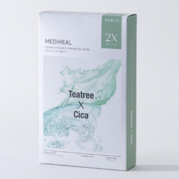 Mediheal Derma Synergy Wrapping Mask – Trouble Soothing & Calming Care (10 Sheets)