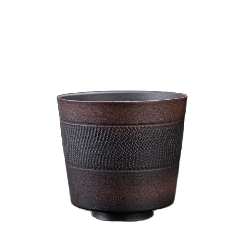 Retro Carving Teacups High-end Ceramic Tea Set Cups Purple Pottery Kung Fu Tea Cup Ceramics Teaware Cup for Tea Small Teacup