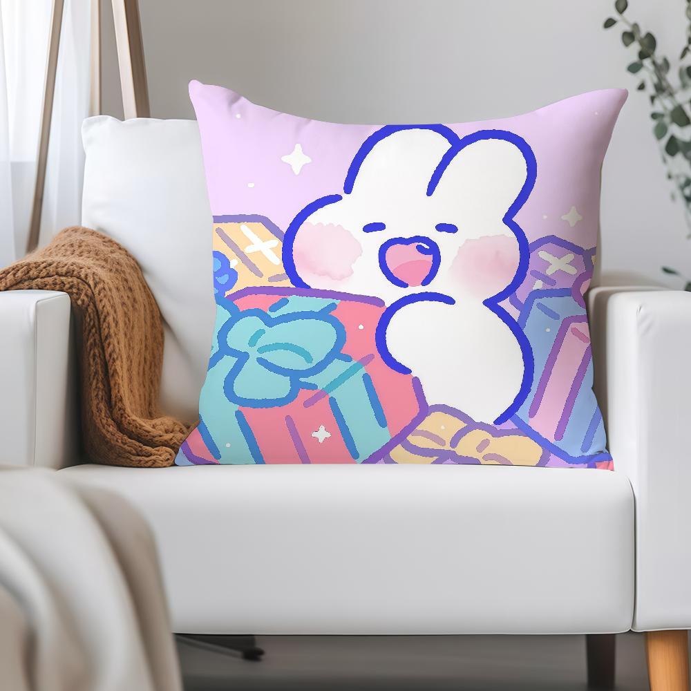 Cartoon Niedlich M-mongmong Kissenbezug Anwendbarer Raum Für Gästezimmer Innenräume Autos Büro Hausdekoration