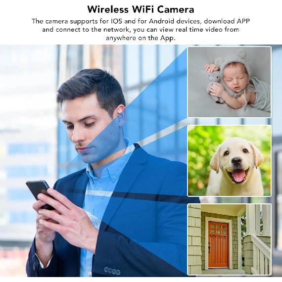 Original A9 mini camera CCTV Camera Connect To Cellphone With Voice 1080P HD Webcam Mini IP Camera 360°clear night vision cctv camera no need