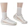 Kappa Fashion Versatile Fabric Synthetic Leather Two-Layer Cowhide Non-Slip Wear-Resistant Low-Top Casual Running Shoes Women sneaker K0D45MM18-024