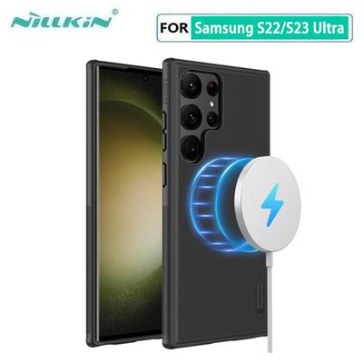 For Samsung Galaxy S22 S23 Ultra Case Nillkin Frosted Shield Pro Magnetic PC Hard Back Cover For Samsung S23 Plus + Case