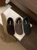 2025 New Autumn and Winter Versatile Boken Single Shoes Velvet Boken Shoes Warm Fluffy Shoes Cotton Shoes Women's Shoes