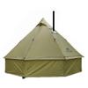 2-4 persoane Tipi Cort fierbinte cu sobă Jack Piramidă de camping Teepee Cort pentru camping rucsac