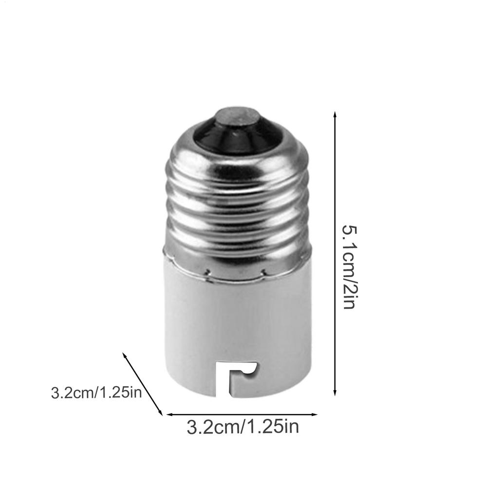 B22-E27/E27-B22 LED Light Bulb Socket Adapter Socket Converter Bulb Base Adapters Bulb Base Adapter Converter Lamp Base Adapter
