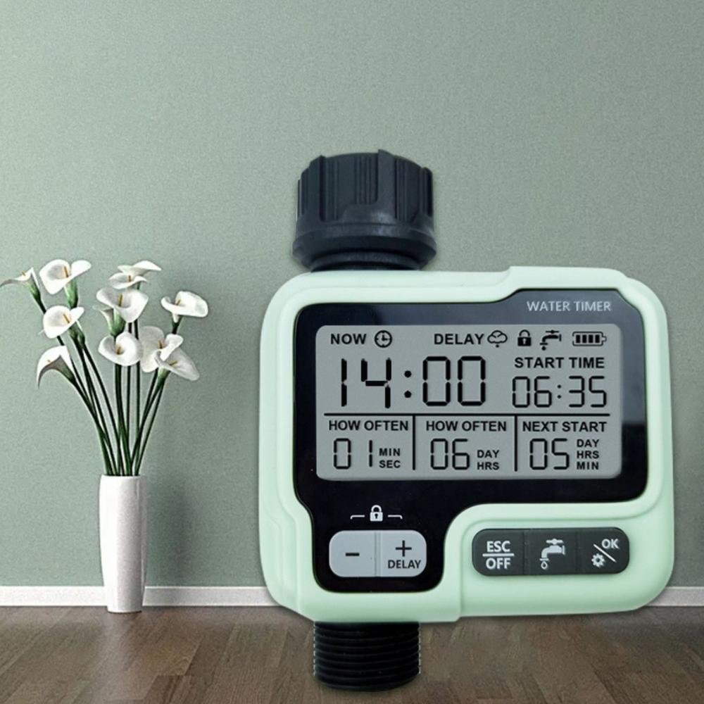 Automatic Water Timer Garden c Intelligent Sprinkler Used Outdoor to Save Water&Time
