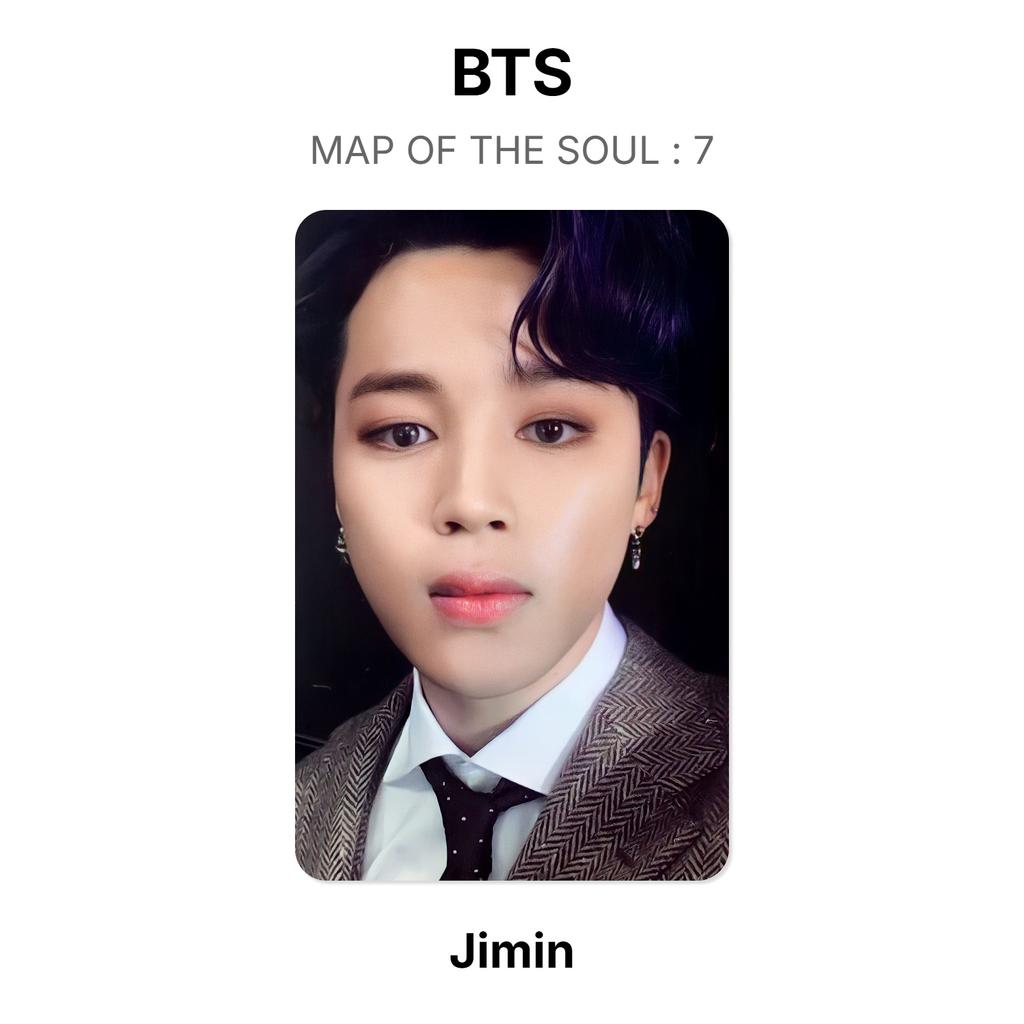 BTS MAP OF THE SOUL : 7 Official Photocard