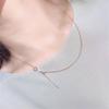 Exquisite Russian Purple Gold Shiny Knitted Chain 585 Color Gold Versatile Classic Rose Gold Chopin Clavicle Chain