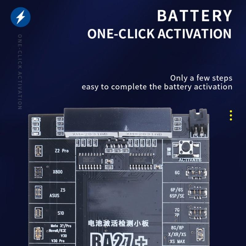Multiple Model Battery Charger Activation Panel for Smartphones Repair, Automatic Detection & Protections, PCB Material