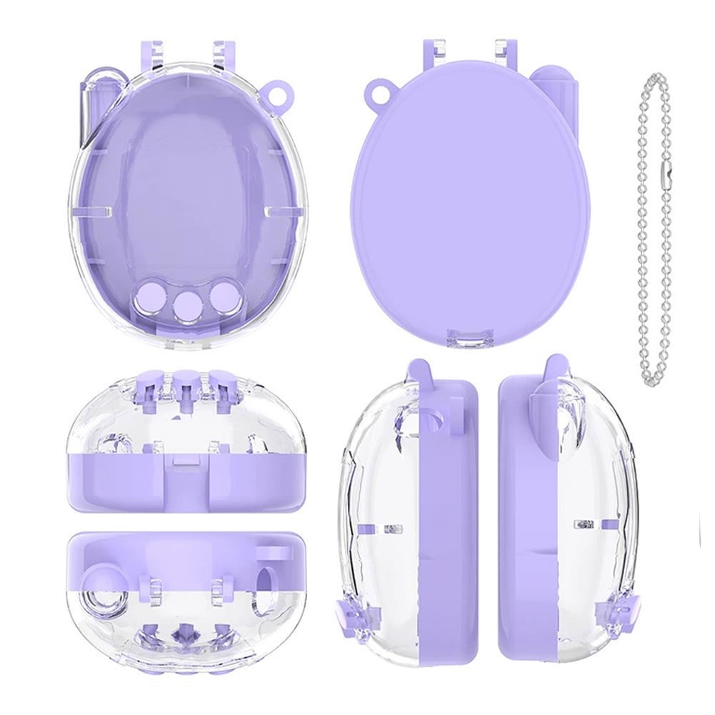 For Tamagotchi Connection Protective Case Link Version Protective Case PC Integrated Box Model фиолетовый