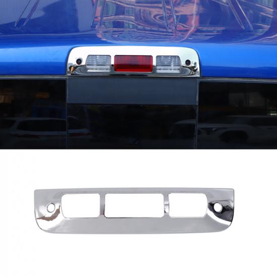 3-Layer Chrome Center Rear 3rd Brake Tail Light Lamp Cover For 2009-18 Dodge Ram