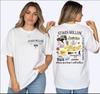 Gilmore Girls Stars Hollow Nuovo Capitolo Lukes Diner Stampa T-shirt Bicolore Cotone Uomo Donna Y2k T-shirt Oversize Maglietta Casual