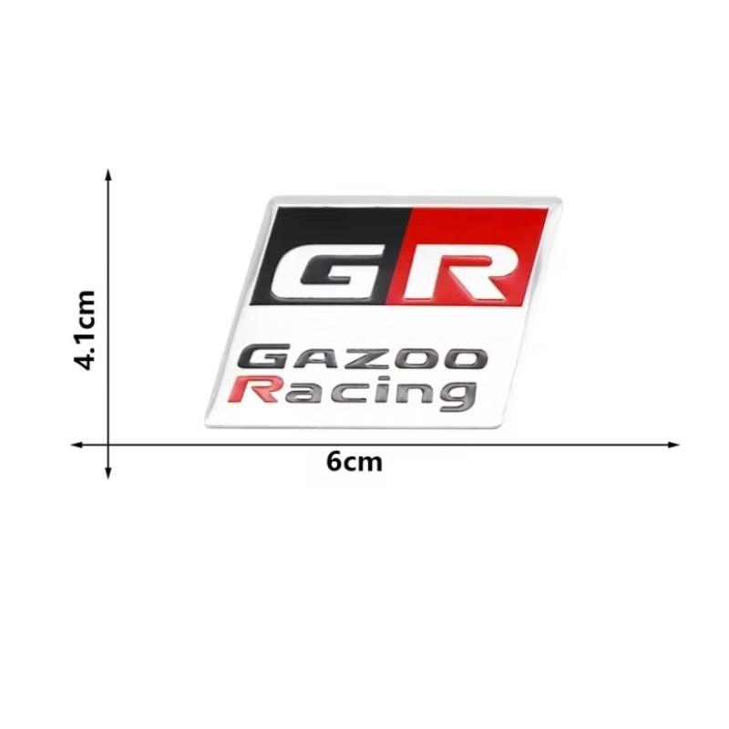 1Pc Aluminium Car Rear Tail Emblem Badge Sticker For Levin Corolla Alphard Avensis Prius Crown Yaris