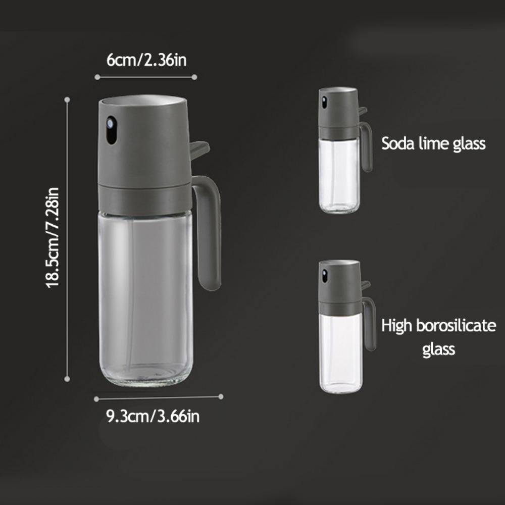 Kitchen Oil Spray Bottle Edible Oil Sprayer Glass Bottle Camping BBQ Cooking Baking Condiment Spray Container Oil Bottle