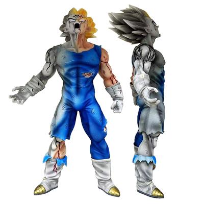 GK Dragon Battle Damage Majin Vegeta Action Figure PVC Bejita Collection Model Anime Auto-distrugere Vegeta Figurine Jucării
