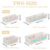 Expandable Storage Drawer Organizers Sliding Bin Plastic Desk Trays With Items Clothing Underwear Storage Kitchen Containers